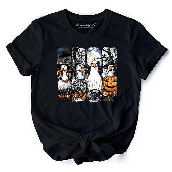

Футболка Halloween goose in costume для любителей птиц Ornamentallyyou