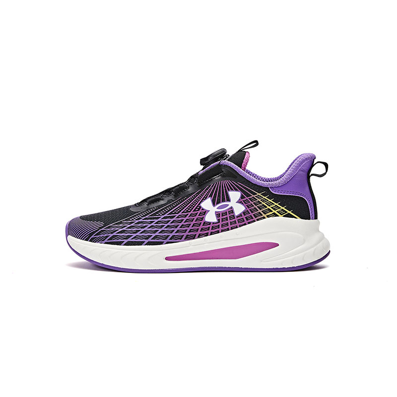 

Under Armour Детские кроссовки с низким верхом, устойчивые к истиранию, дышащие, фиолетовые