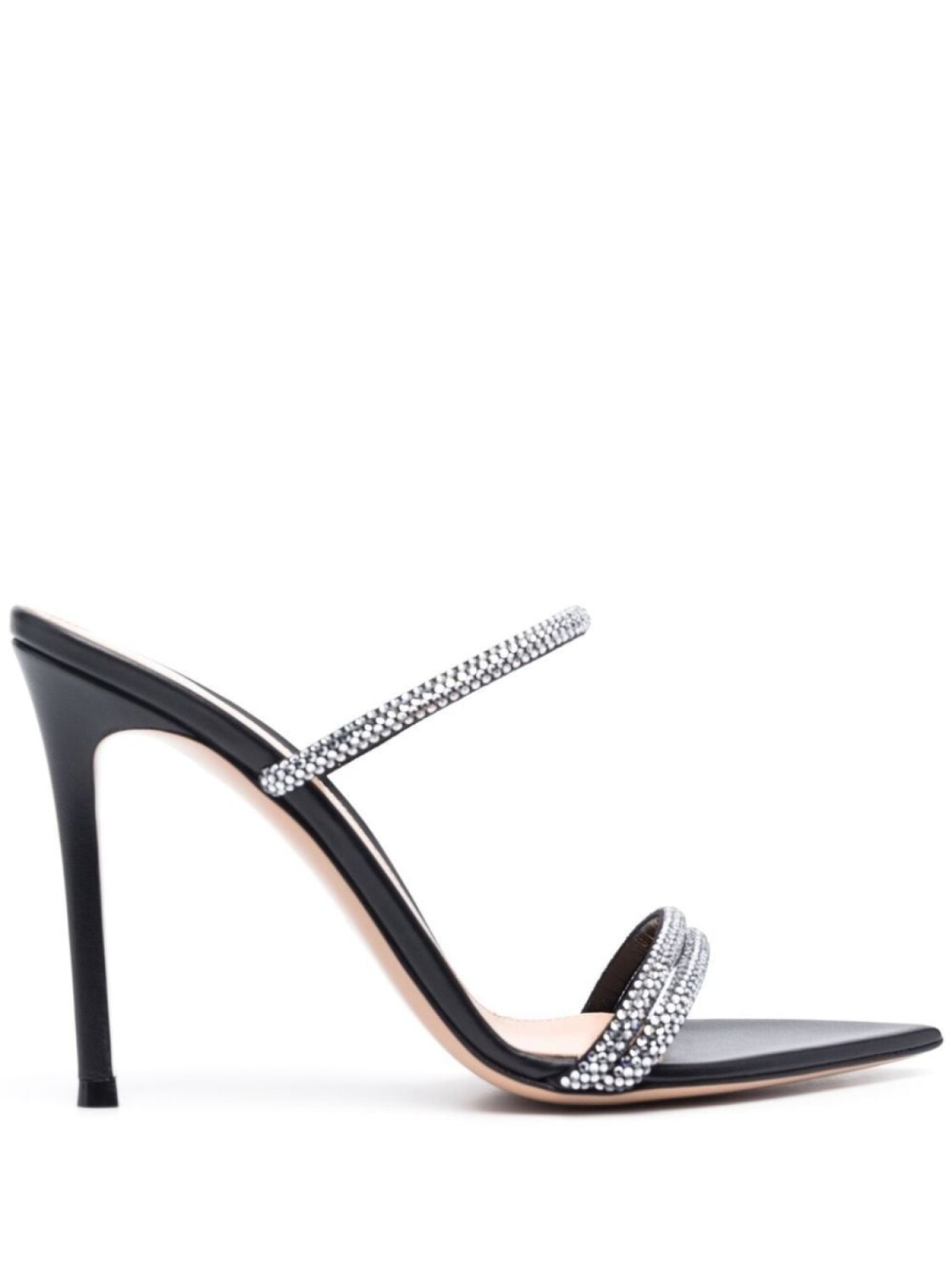 

Gianvito Rossi мюли Cannes 105, черный