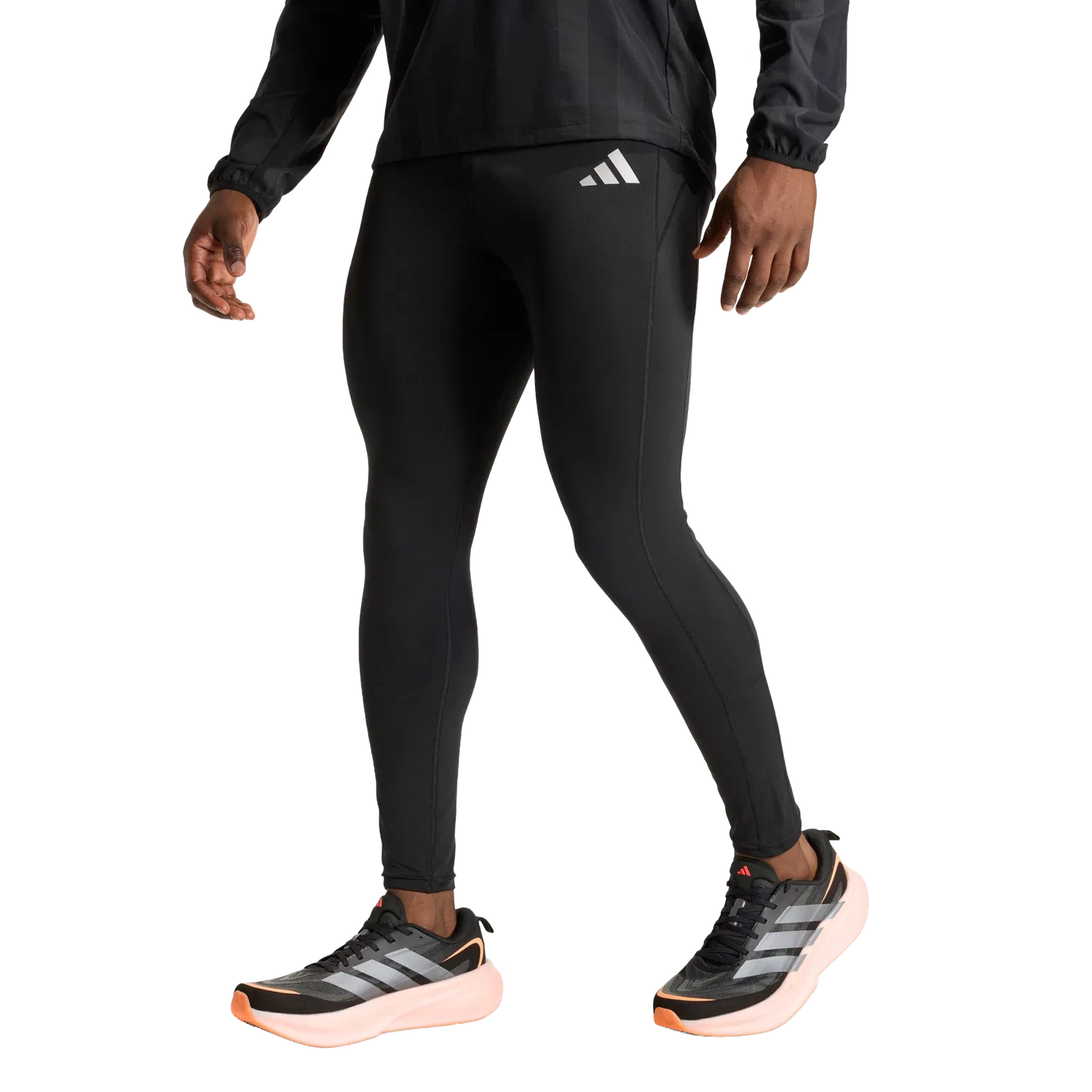 Мужские беговые леггинсы Adidas adi365 Running Essentials, черный — фото 2