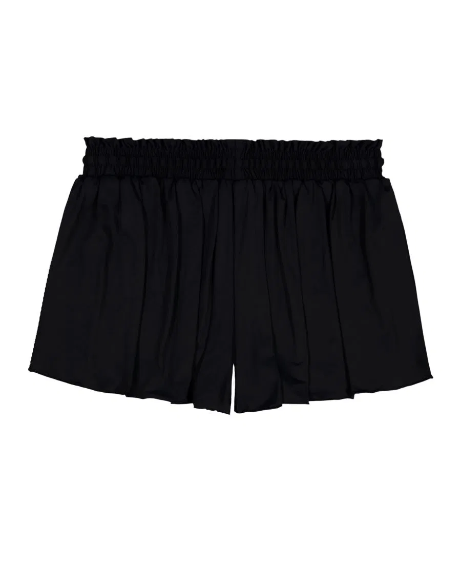 Шорты для девочек с эластичным поясом Calvin Klein, Black — фото 2