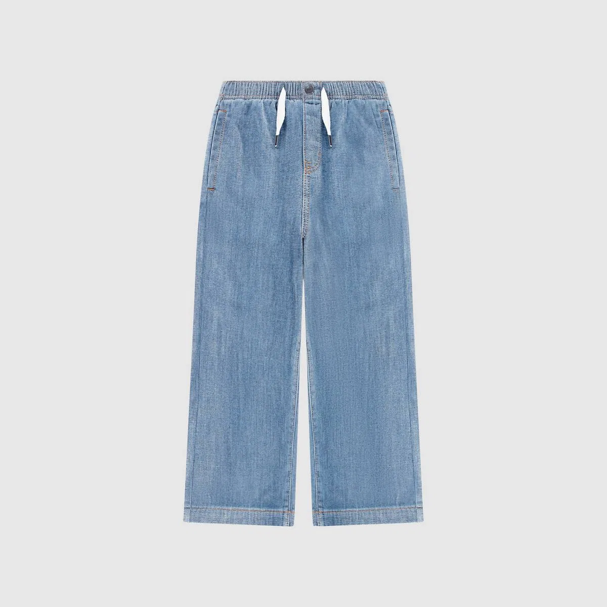 Свободные джинсы с высокой посадкой для девочек 4-6 лет Levi's, Canyon Dream - Medium Wash