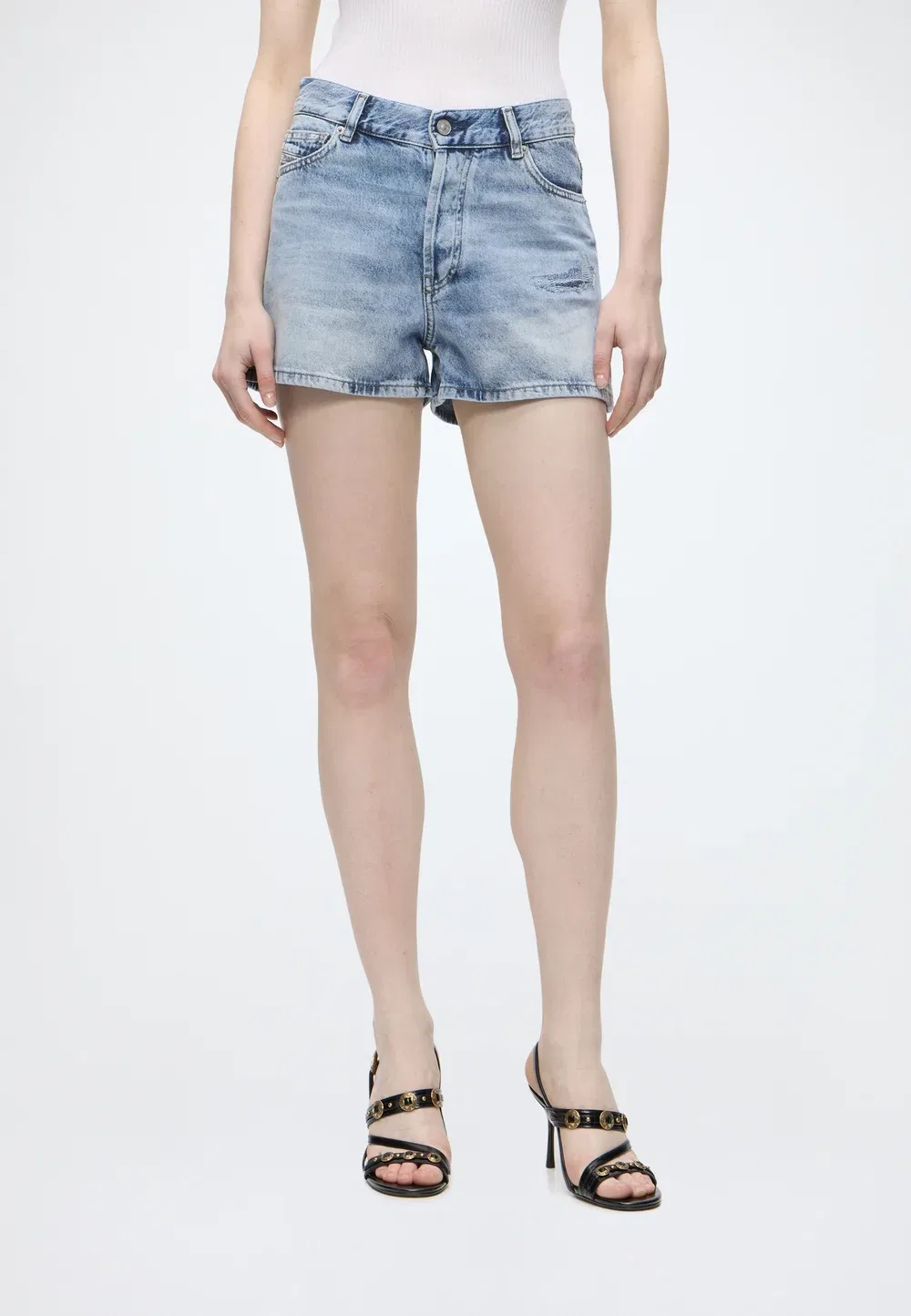 Гелиос - джинсовые шорты Diesel, Blue