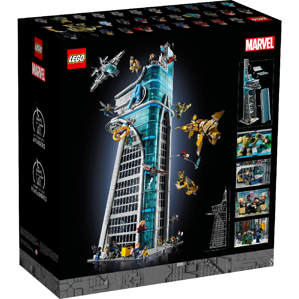 Конструктор Lego Avengers Tower 76269, 5201 деталь