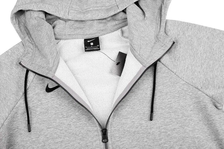 Женское худи с капюшоном и принтом Park 20 Nike, Grau Schwarz Hellgrau — фото 4
