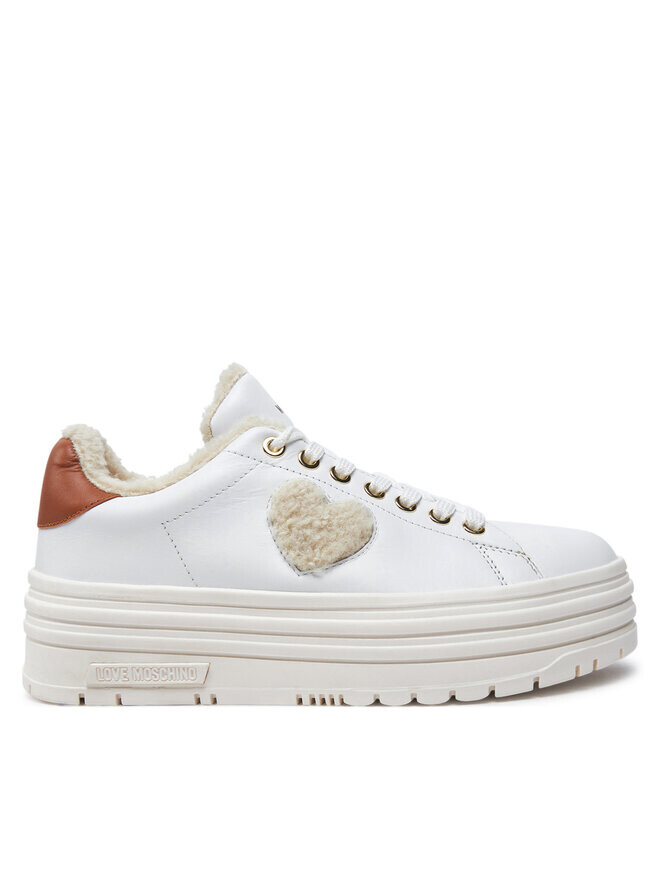 Кроссовки LOVE MOSCHINO Blanco, белый
