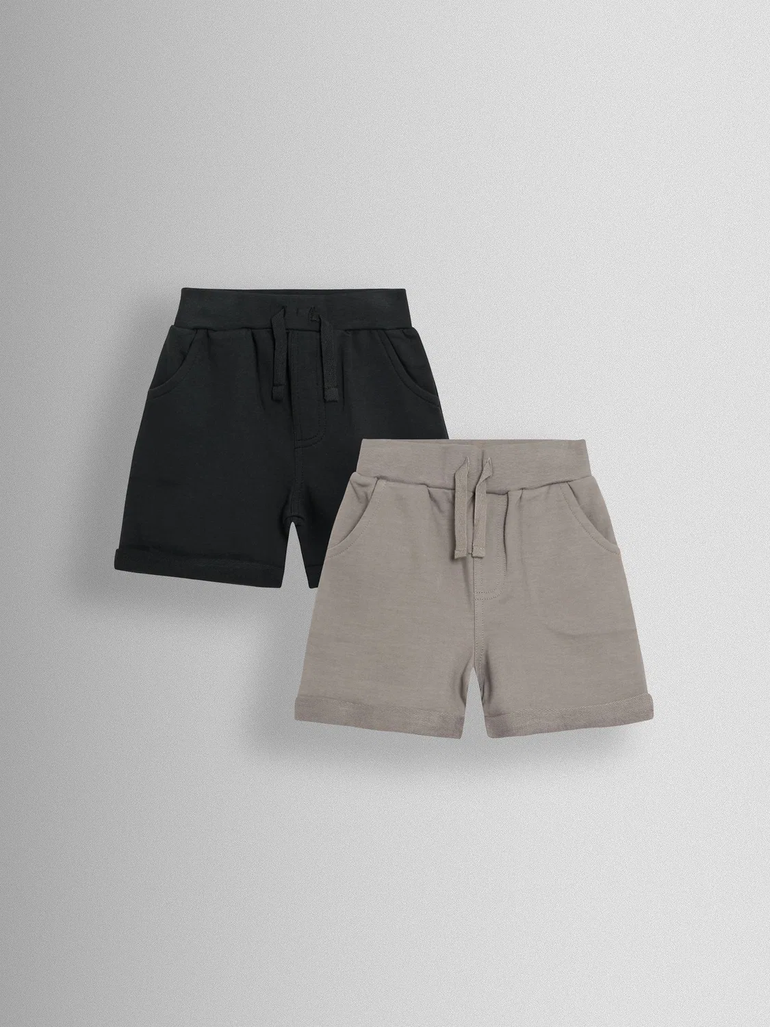 Шорты спортивные 2 шт, Jogger Shorts Jojo Maman Bébé, серый