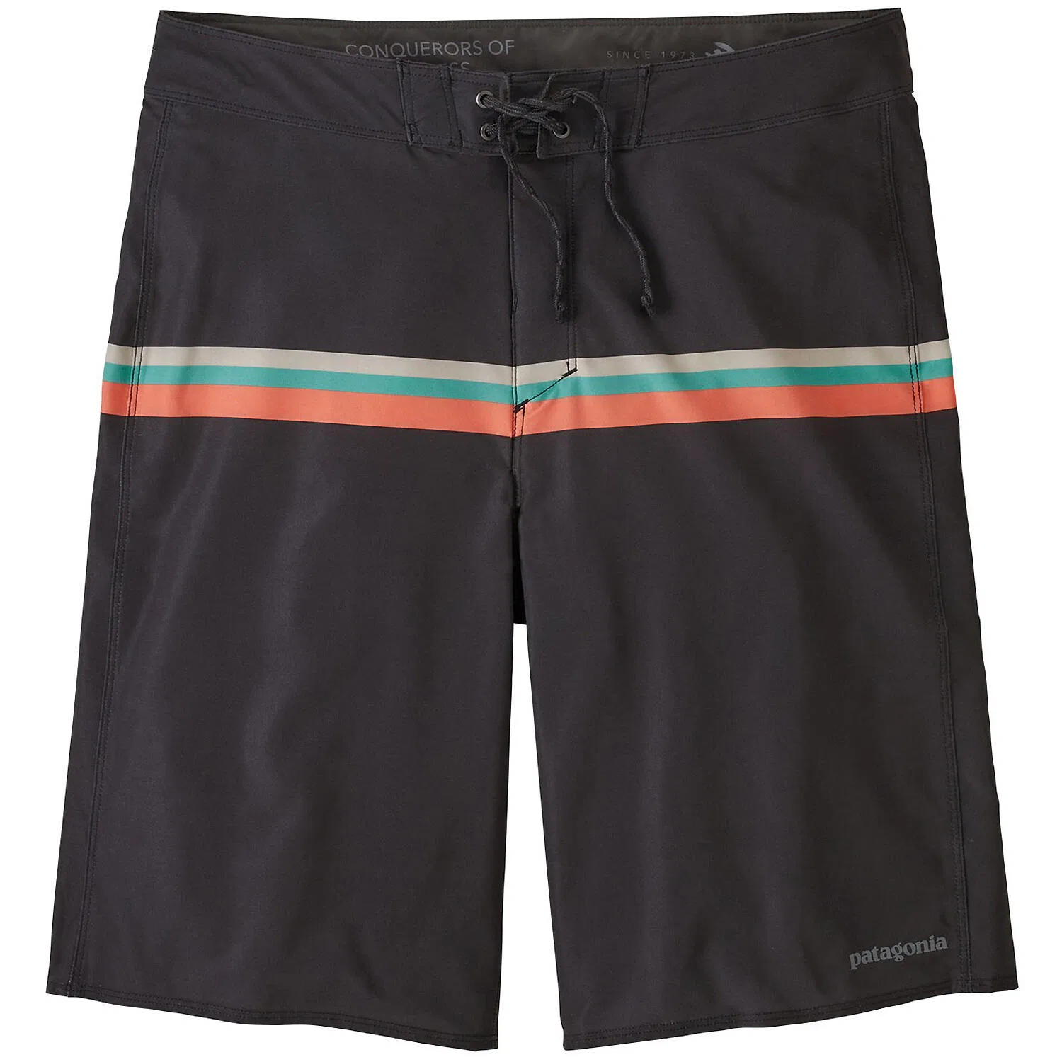 Мужские плавки-бордшорты с принтом M HYDROPEAK BOARDSHORTS 21" Patagonia, Schwarz