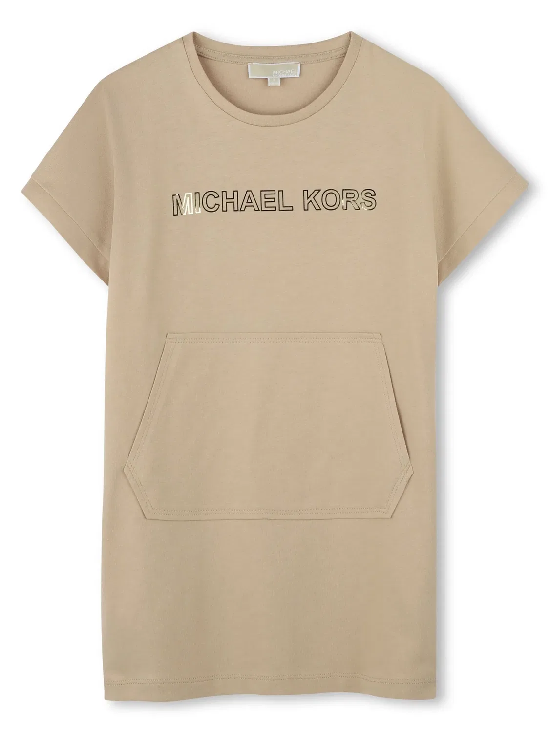 Платье-майка с логотипом Michael Kors, бежевый