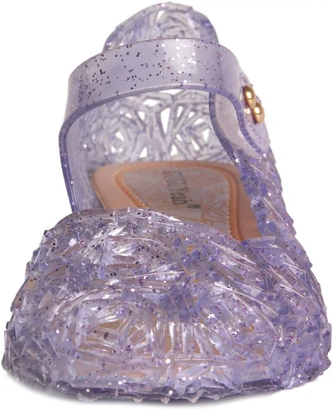 Детские балетки для девочек с принтом Princess Jelly GUGUYeah, Purple — фото 4