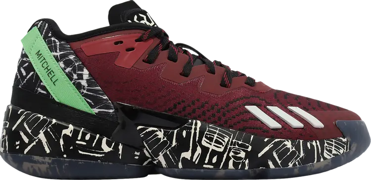 

Кроссовки Adidas D.O.N. Issue #4, красный