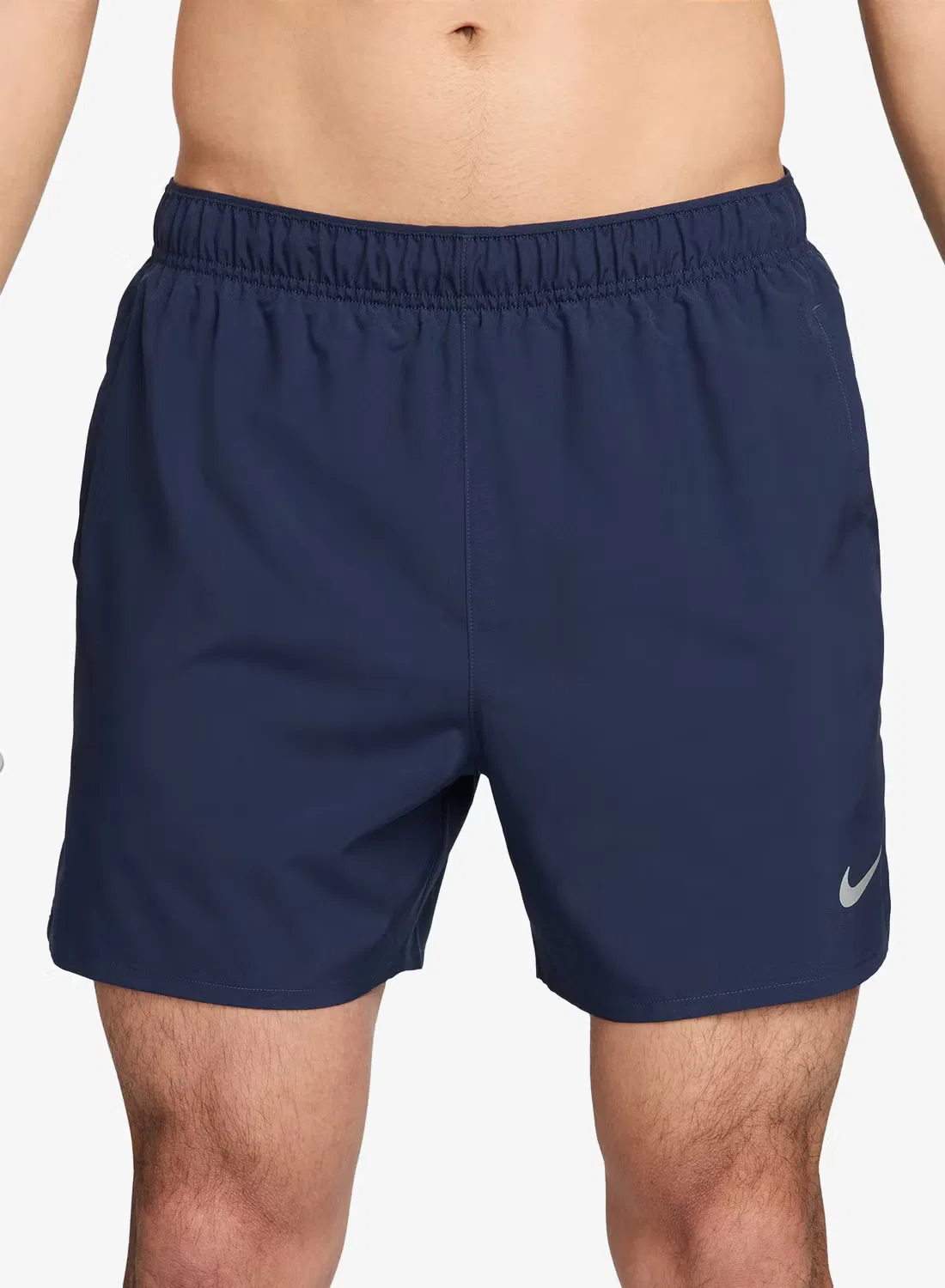 Шорты 2 в 1 с длинным рукавом Dri-Fit Challenger Nike, темно-синий