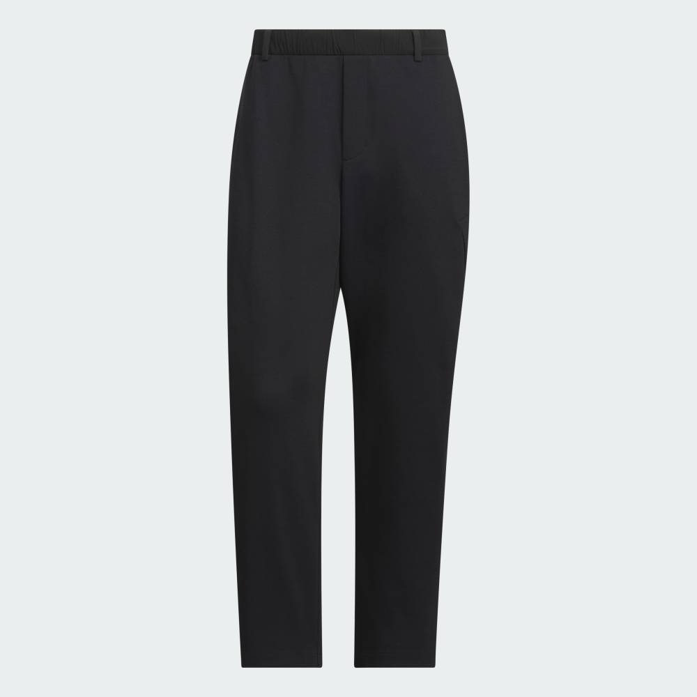 Брюки из эластичного двойного трикотажа Adidas, black — фото 4