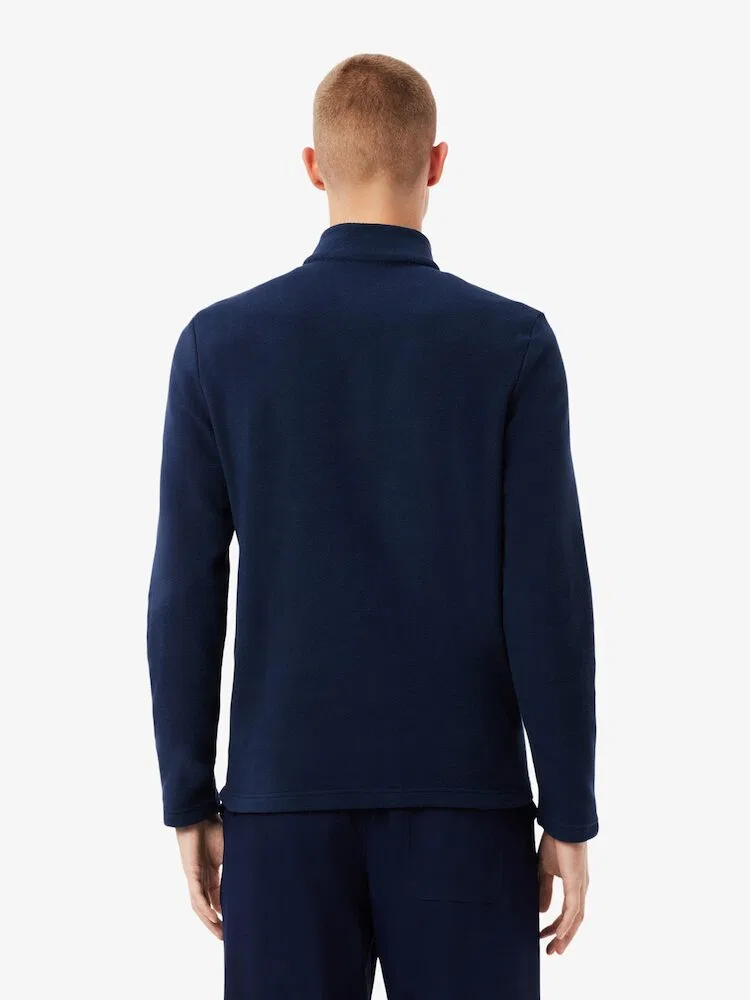 Свитшот на молнии, флисовый, модель SH4809-55N LACOSTE — фото 3