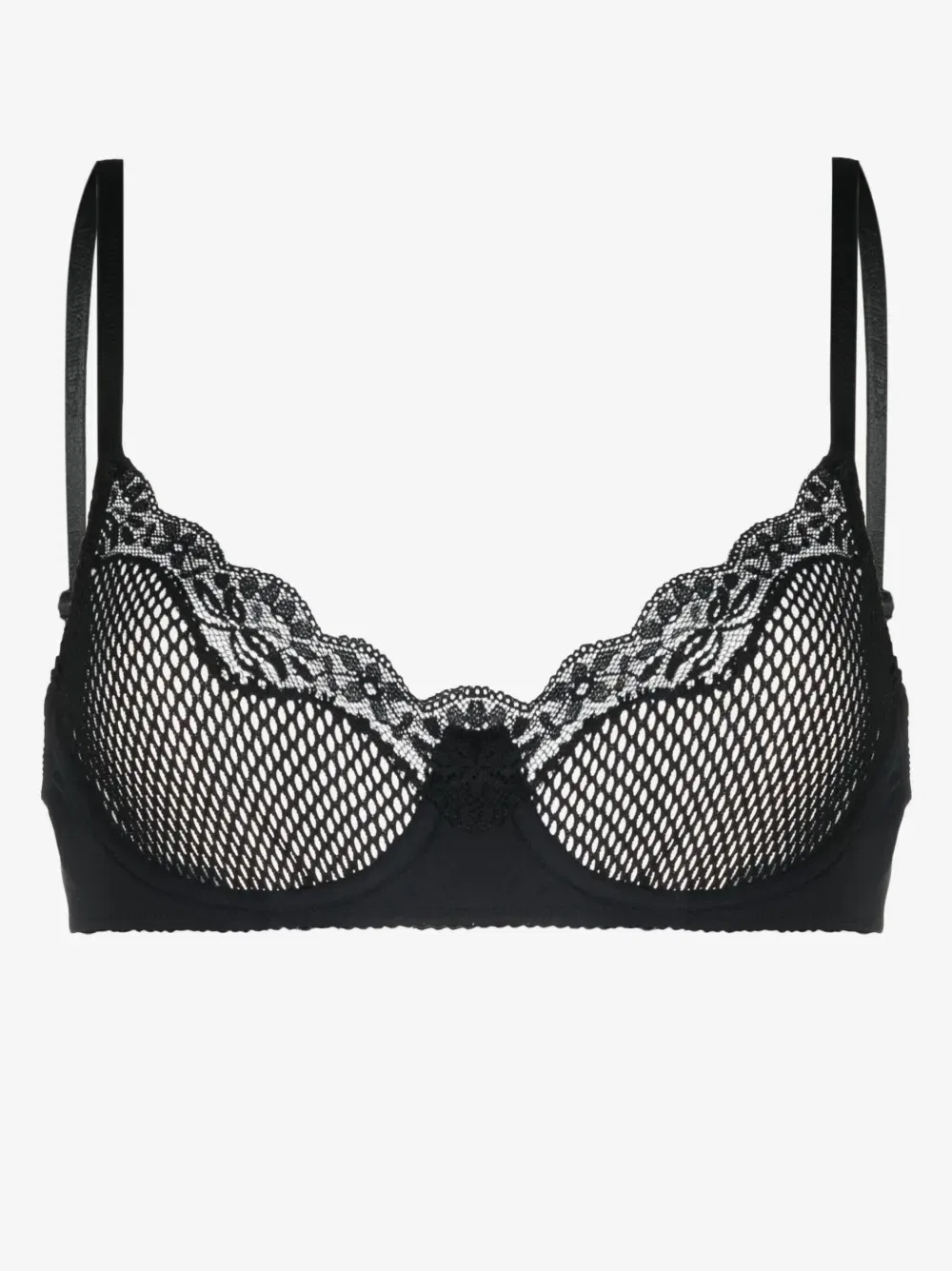 Бюстгальтер-балконет Net Dsquared2, черный