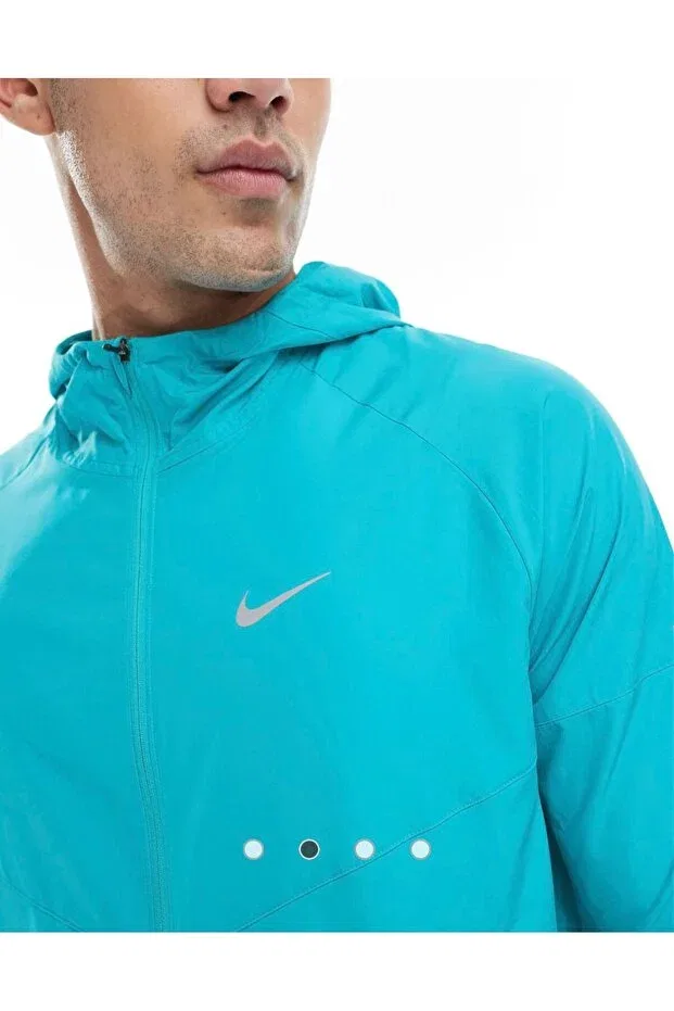 Мужская куртка с принтом Nike, Blue — фото 2