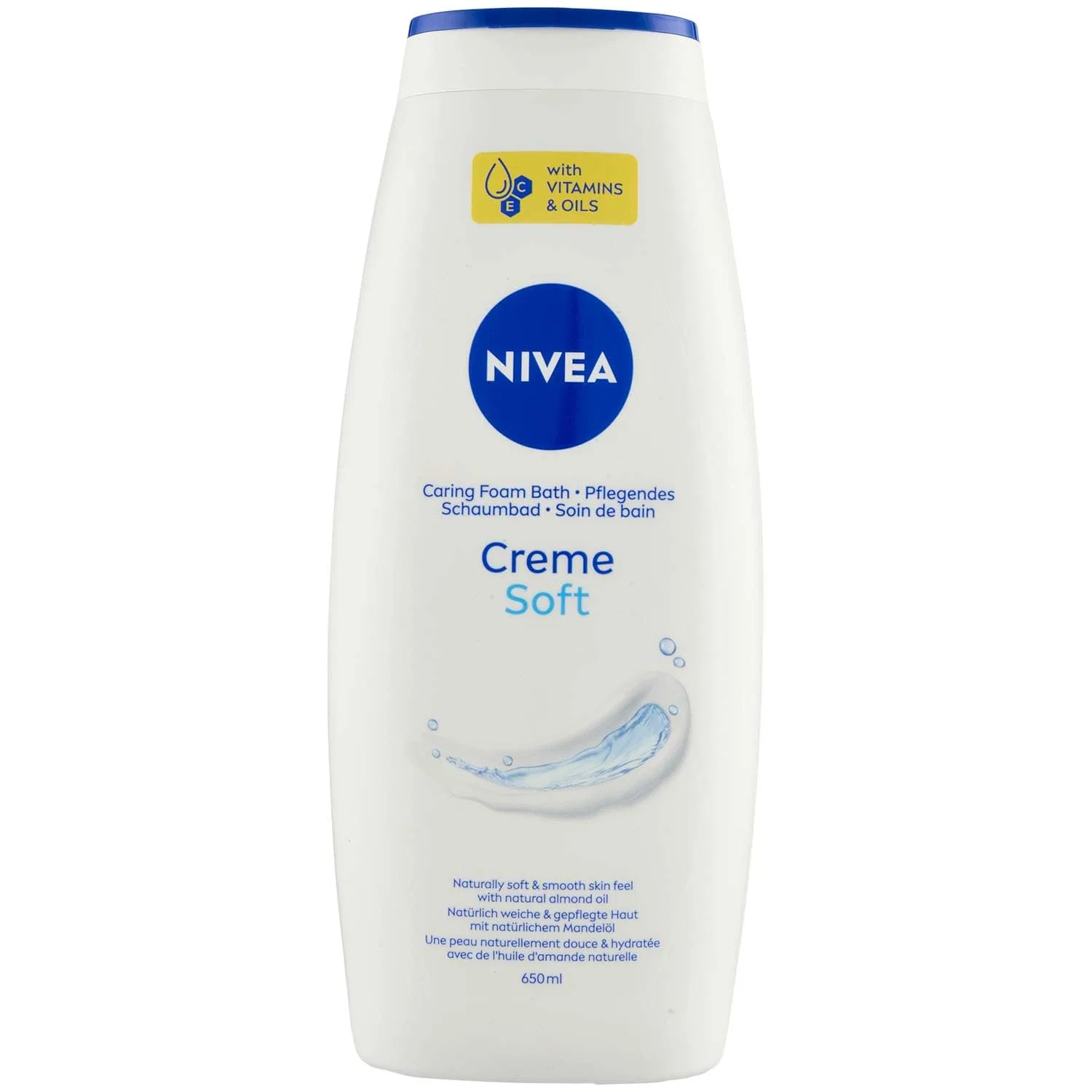 Гель для душа Creme Soft, NIVEA, 650 мл