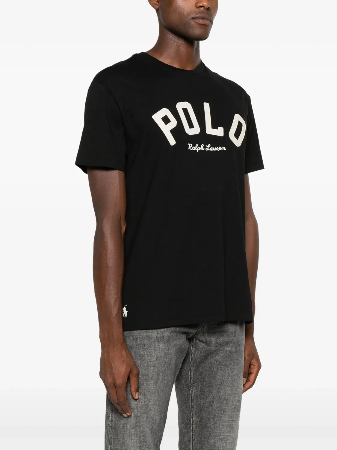 Футболка с логотипом Ralph Lauren Polo Ralph Lauren, черный — фото 4