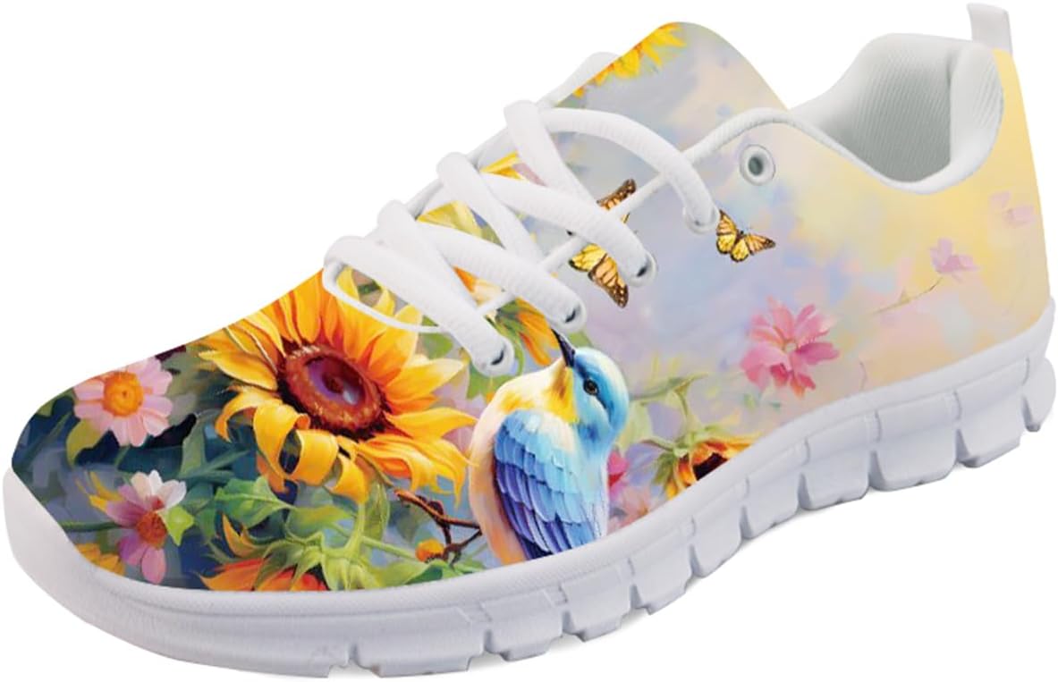 

Кроссовки Forchrinse Cute Sunglasses Puppy унисекс, противоскользящие, мягкие, легкие для ходьбы и бега, синий