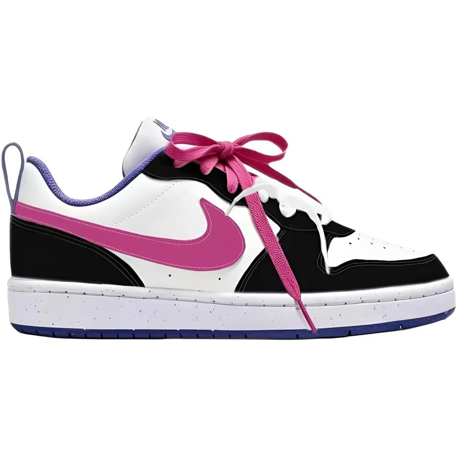 Детские кроссовки для скейтбординга с принтом, Court Borough Kids' Skateboarding Shoes, Nike, Rose Red — фото 4