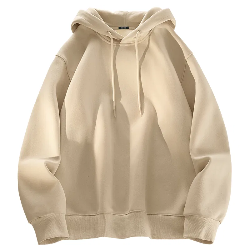Детское худи на капюшоне с начесом Miniso, Khaki