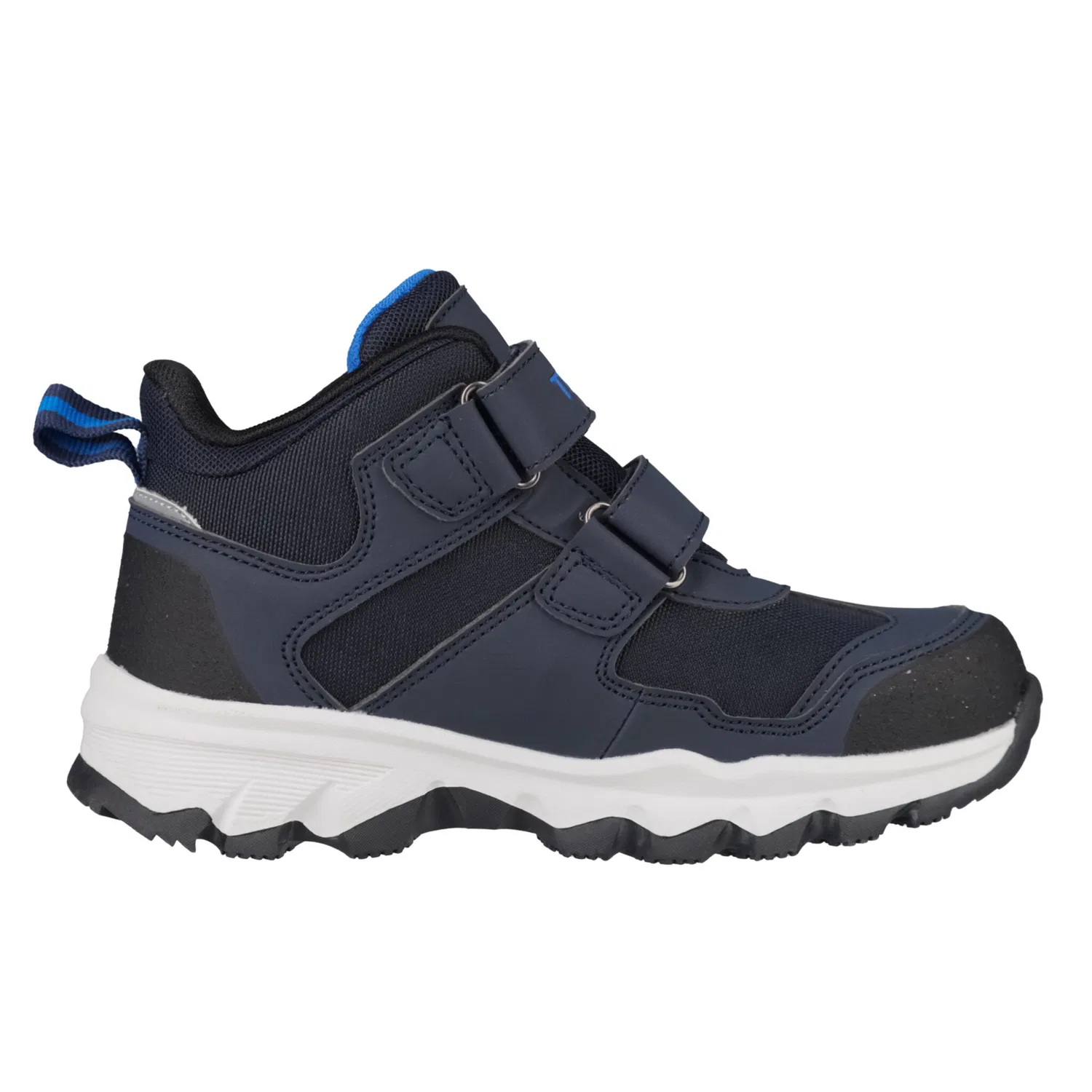 Детские зимние ботинки водонепроницаемые KIDS KJERAG HIKER TROLLKIDS, Navy/Medium Blue — фото 2