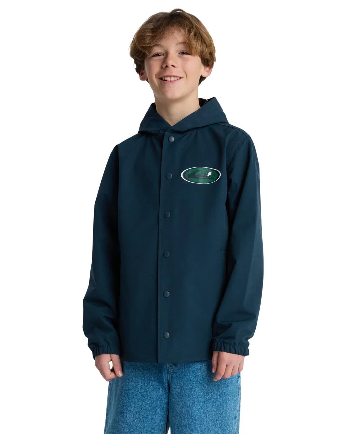Детская ветровка с капюшоном RAIN CLOUD Quiksilver, Kosmosblau