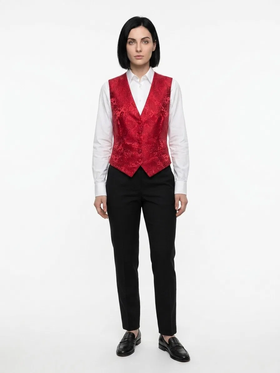 Женский жилет с жилетом Dolce & Gabbana, Red