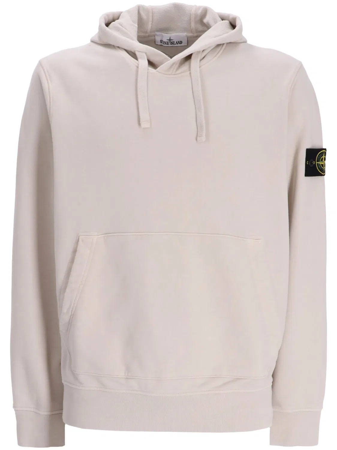 Худи с аппликацией компаса Stone Island, нейтральные