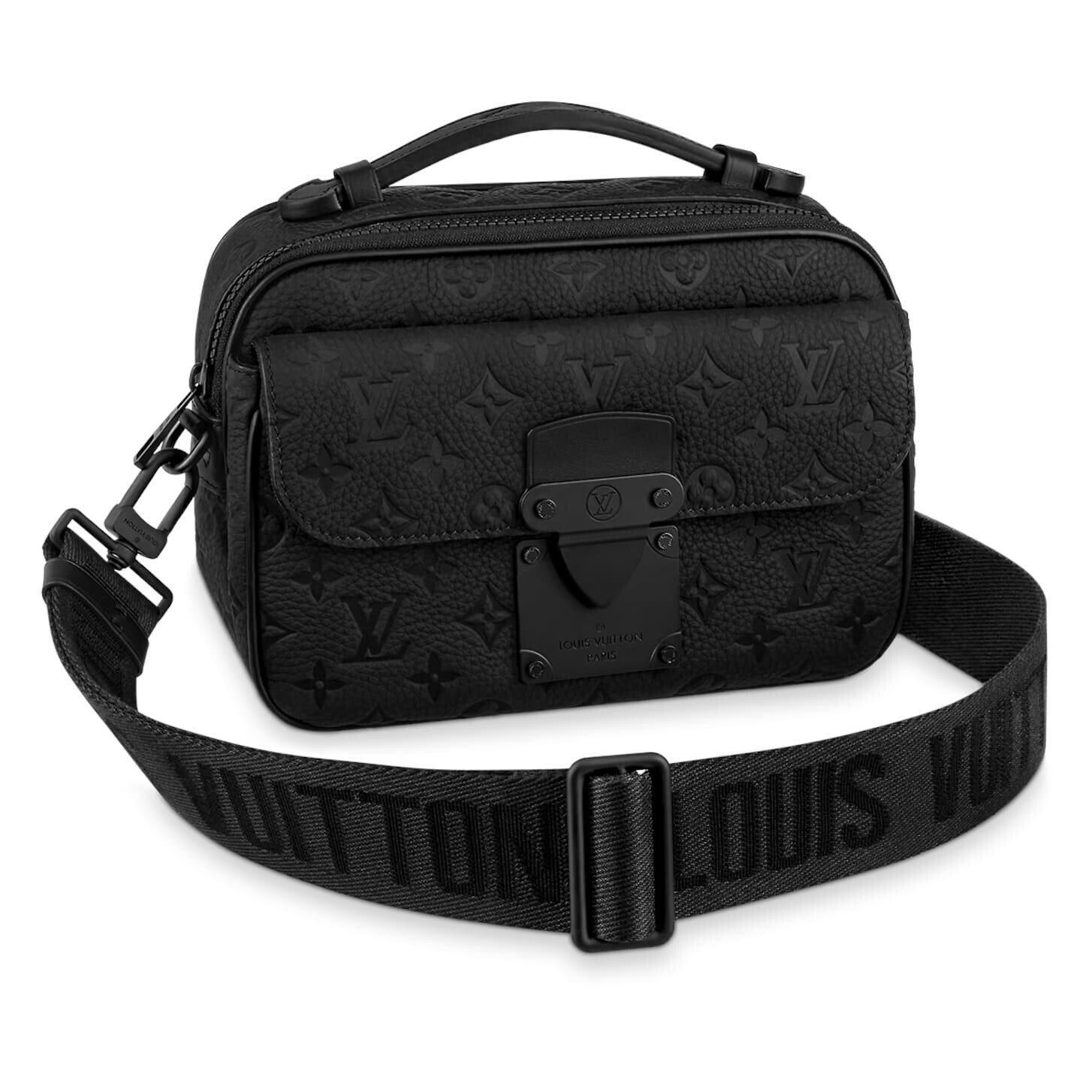 

Сумка-мессенджер Louis Vuitton S Lock, черный