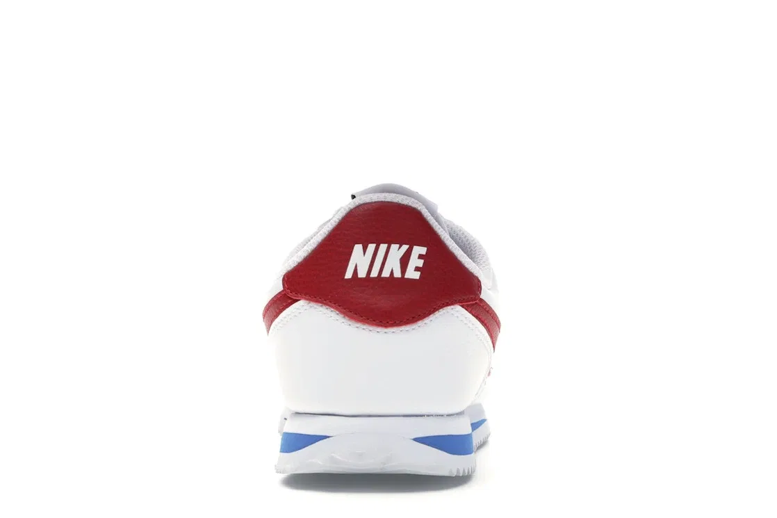 Детские кроссовки Lifestyle с дизайном Nike Cortez Basic Nike, White/Varsity Royal-Black-Varsity Red — фото 4