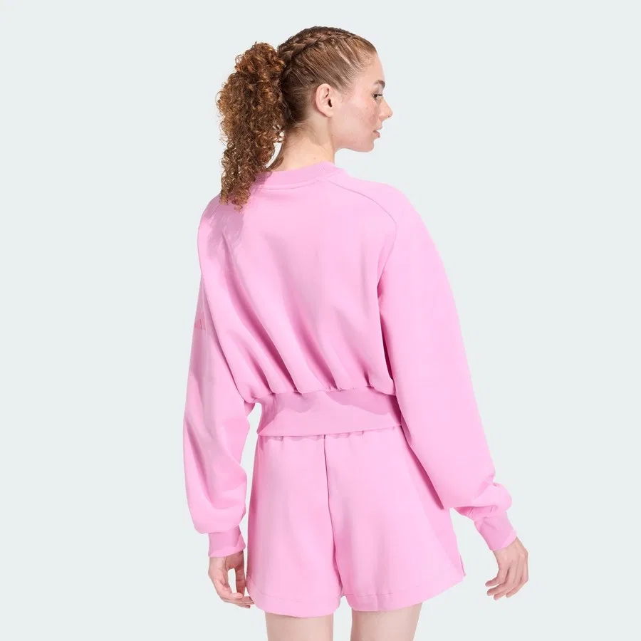 Свитшот Sportswear Soft Lux Loose adidas, Tropik - Beyaz — фото 2