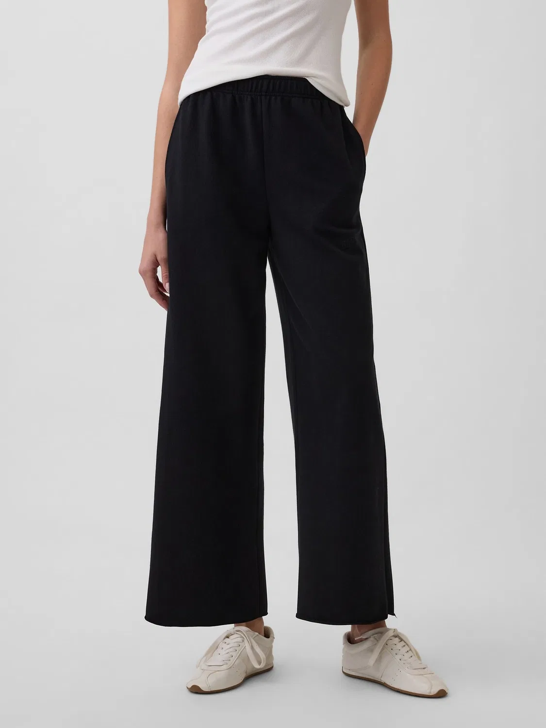 Джоггеры VintageSoft Terry Logo Gap, черный