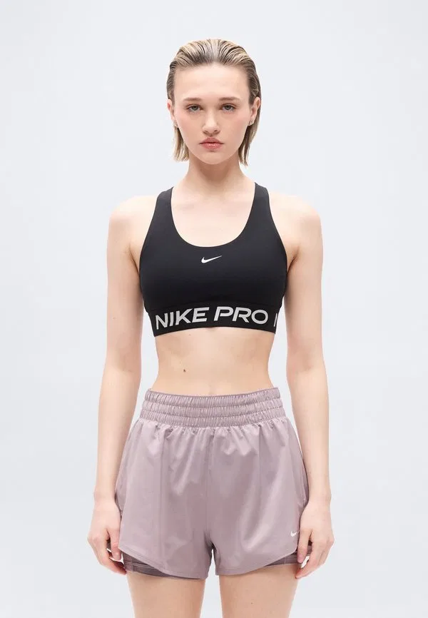 365 бюстгальтер, спортивный бюстгальтер средней поддержки Nike Performance, Black/White