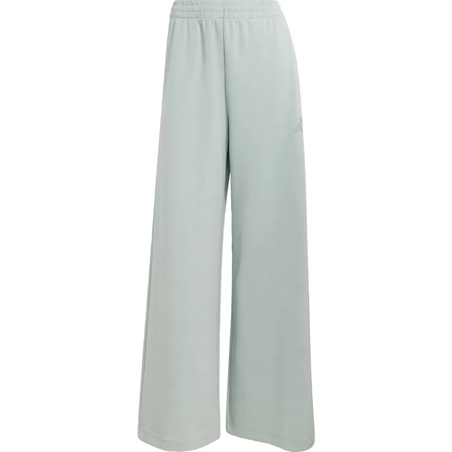 Штаны спортивные с прямыми штанинами Soft Lux Straight Leg Pants adidas, Светло-зеленый — фото 3