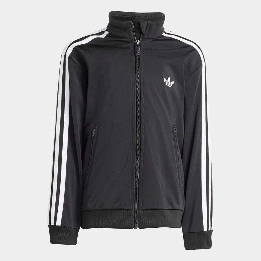 Спортивный костюм ADIDAS ORIGINALS Regular 'Firebird' черного цвета — фото 2