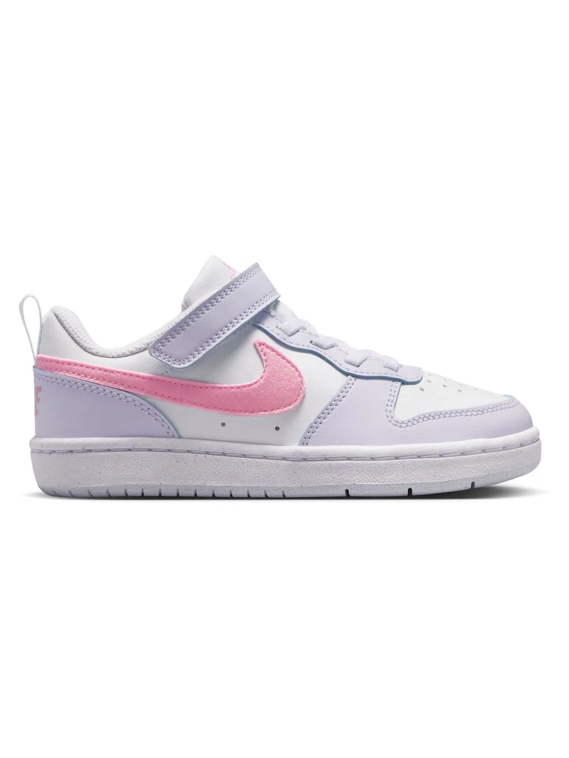 Кроссовки низкие Court Borough Low Recraft Nike, серый/розовый