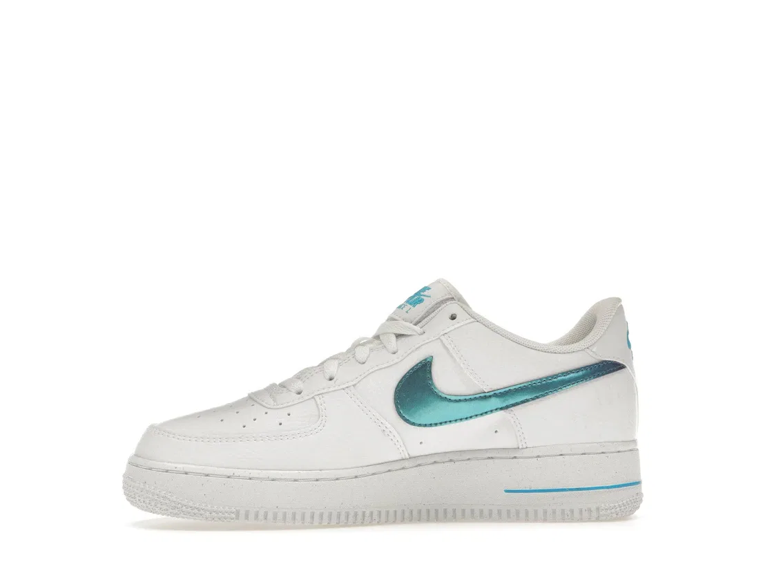 Детские кроссовки Lifestyle Nike Air Force 1 Impact Next Nature, White/Blue Lightning/Blue Lightning — фото 3