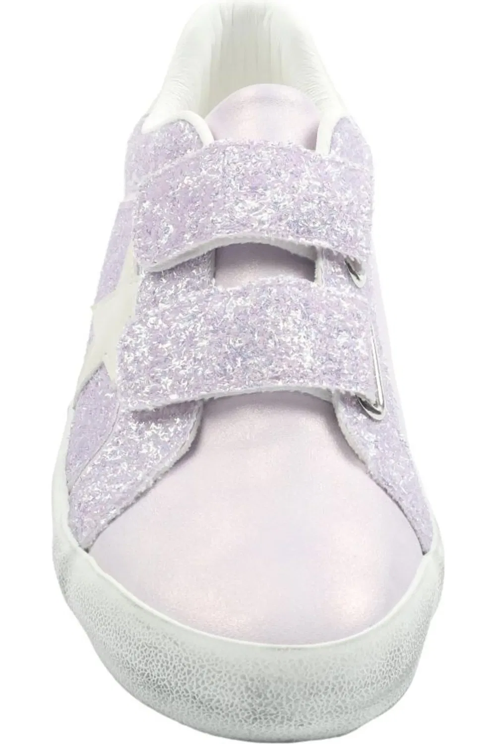 Детские кроссовки со звездой Koryana Nina, Light Purple Glitter — фото 4