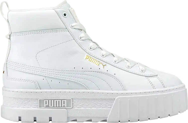 

Кроссовки Puma Wmns Mayze Mid Triple White, белый