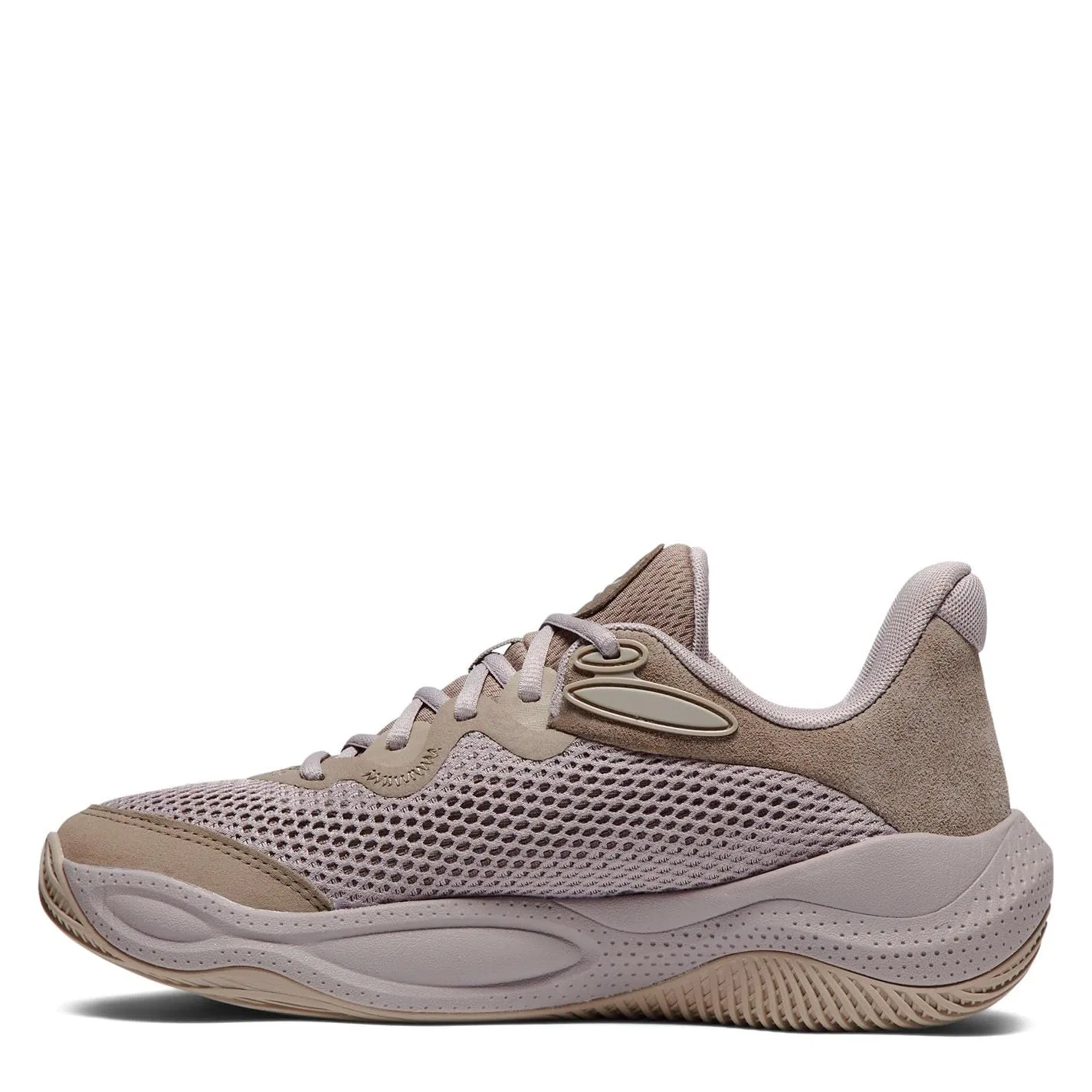 Детские баскетбольные кроссовки с принтом Curry Splash 24 Under Armour, Brown — фото 2