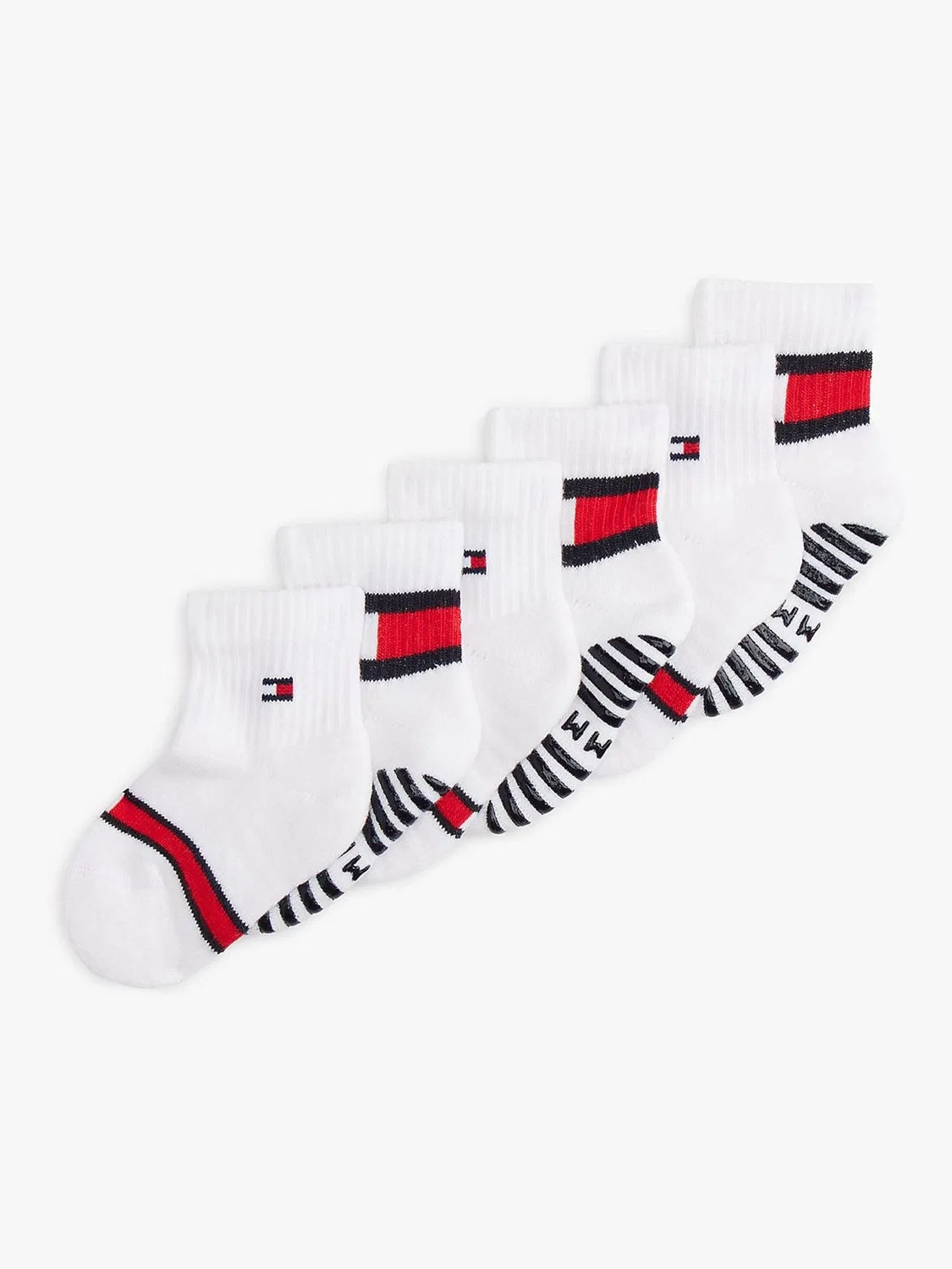 Носки детские 6 пар Tommy Hilfiger, белый