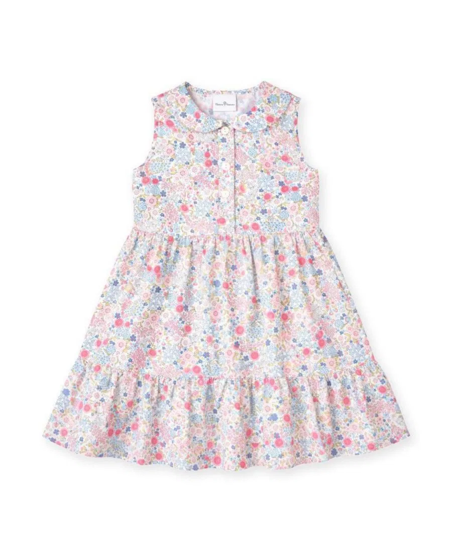 Платье с цветочным принтом Little Girl Floral Print Dress Florence Eiseman