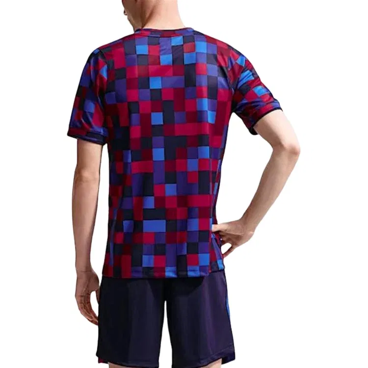 Мужская футболка с принтом Nike FC Barcelona 2026/27 Match Pre-Match Top Home, мультиколор — фото 2
