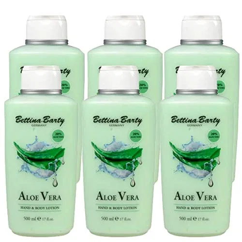 Лосьон для тела и рук Aloe Vera, Bettina Barty, 6 x 500 мл