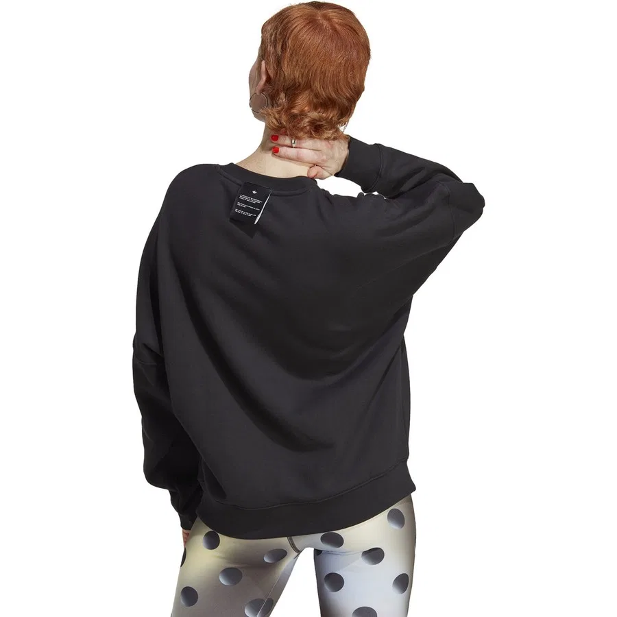 Женский свитшот с длинным рукавом Always Sweat Shirt adidas, Черный — фото 3