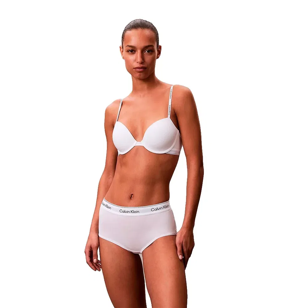 Бюстгальтер Calvin Klein Demi T-Shirt Bra, белый — фото 3