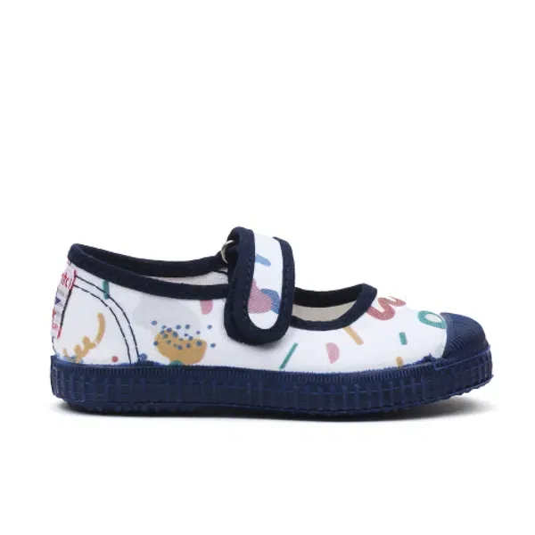 Кроссовки детские Mercedes Velcro Grafico Cienta Kids, Navy — фото 2