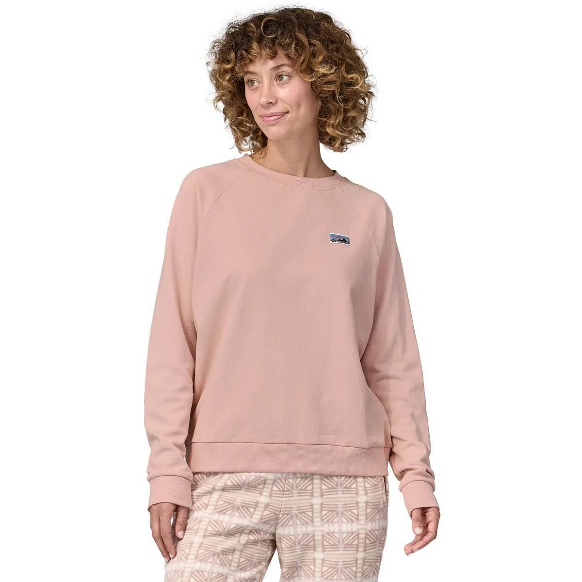 Свитшот женский из органического хлопка Essential Top Patagonia, Cozy Peach