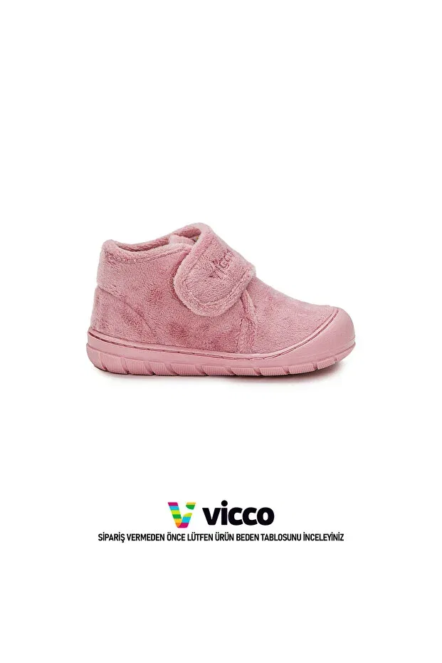 Детские тапочки для девочек с ортопедической стелькой Vicco, Pink — фото 2